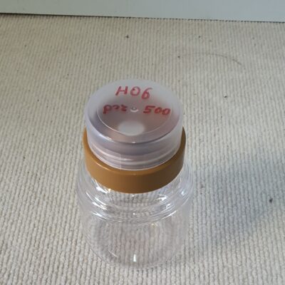 צנצנת 500 גרם מכסה פיה כפול